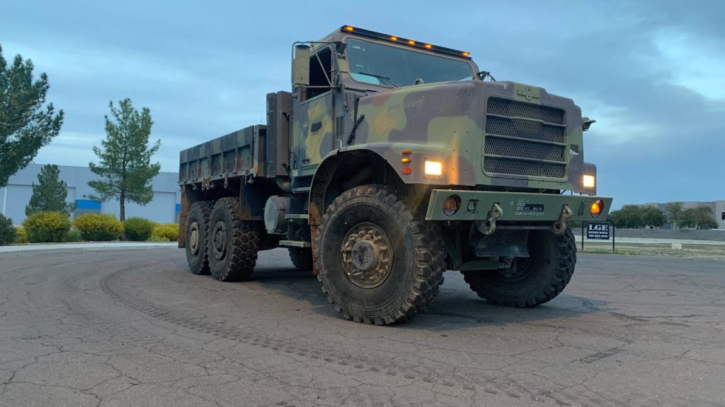 Military Truck: A Heavy Duty 7 Ton Vehicle