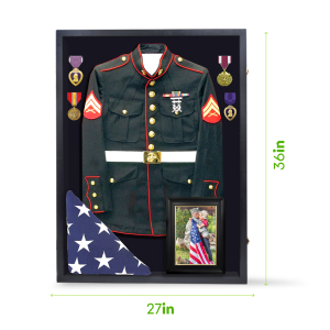 Preserving Memories: Military Uniform Shadow Box