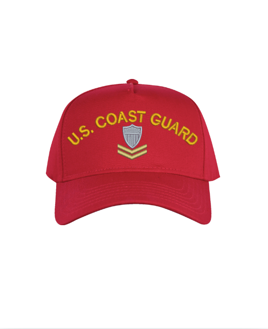 Coast Guard Embroidered Baseball Cap