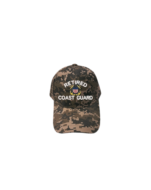 Digital Camo Coast Guard Hat